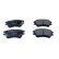 Brake Pad Set, disc brake 19-1506 Maxgear