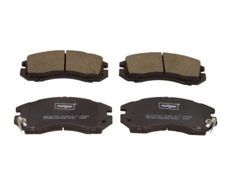 Brake Pad Set, disc brake 19-1767 Maxgear