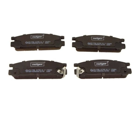 Brake Pad Set, disc brake 19-1768 Maxgear