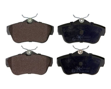 Brake Pad Set, disc brake 19-2117 Maxgear