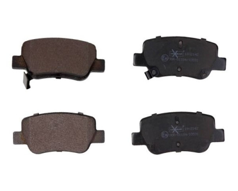 Brake Pad Set, disc brake 19-2142 Maxgear