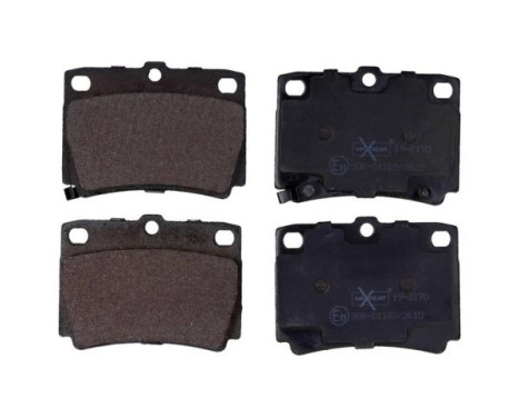 Brake Pad Set, disc brake 19-2170 Maxgear