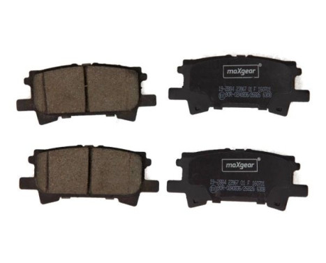 Brake Pad Set, disc brake 19-2884 Maxgear