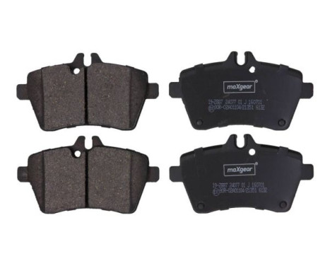 Brake Pad Set, disc brake 19-2887 Maxgear