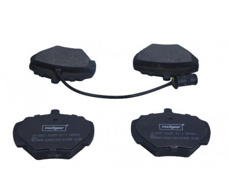 Brake Pad Set, disc brake 19-2937 Maxgear