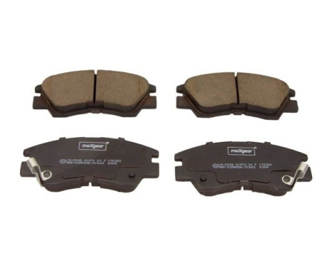 Brake Pad Set, disc brake 19-2938 Maxgear