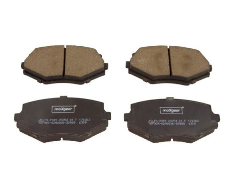 Brake Pad Set, disc brake 19-2949 Maxgear