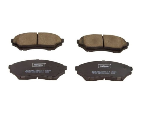 Brake Pad Set, disc brake 19-2956 Maxgear