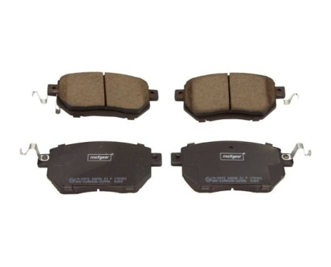 Brake Pad Set, disc brake 19-2972 Maxgear