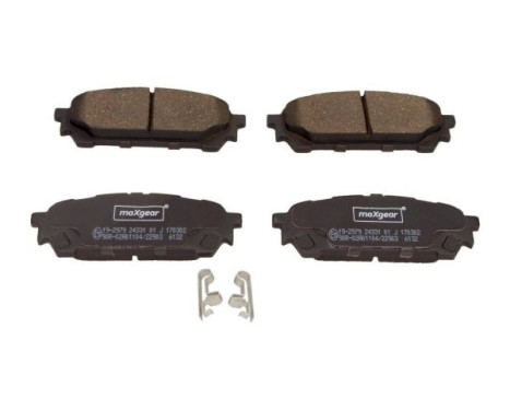 Brake Pad Set, disc brake 19-2979 Maxgear