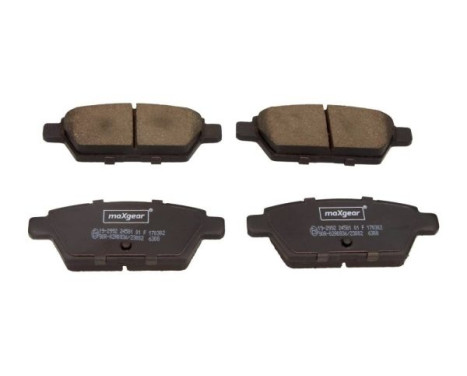 Brake Pad Set, disc brake 19-2992 Maxgear