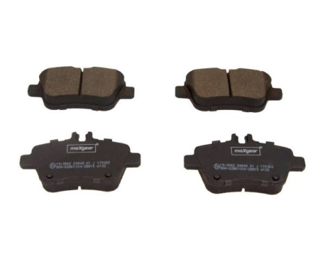 Brake Pad Set, disc brake 19-3002 Maxgear