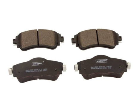 Brake Pad Set, disc brake 19-3027 Maxgear