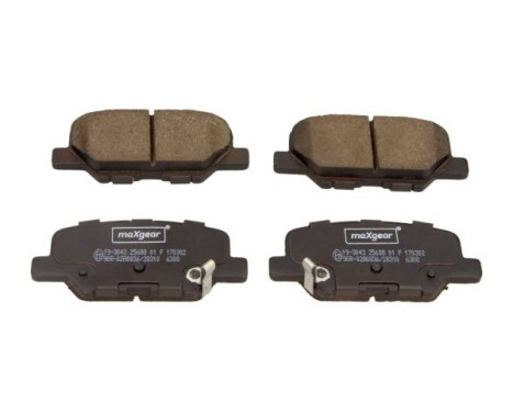 Brake Pad Set, disc brake 19-3043 Maxgear