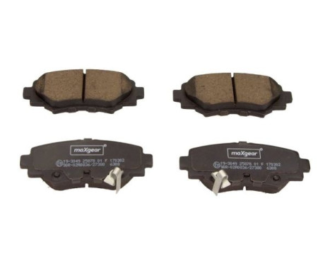 Brake Pad Set, disc brake 19-3049 Maxgear