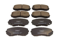 Brake Pad Set, disc brake 19-3051 Maxgear