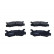 Brake Pad Set, disc brake 19-3066 Maxgear