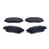 Brake Pad Set, disc brake 19-3103 Maxgear