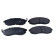 Brake Pad Set, disc brake 19-3125 Maxgear