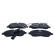 Brake Pad Set, disc brake 19-3370 Maxgear