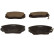 Brake Pad Set, disc brake 19-3377 Maxgear