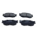 Brake Pad Set, disc brake 19-3384 Maxgear