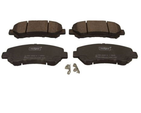 Brake Pad Set, disc brake 19-3393 Maxgear