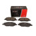 Brake Pad Set, disc brake 19-3395 Maxgear, Thumbnail 2