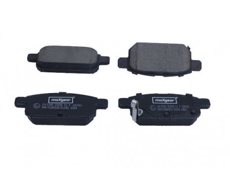 Brake Pad Set, disc brake 19-3396 Maxgear