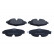 Brake Pad Set, disc brake 19-3592 Maxgear