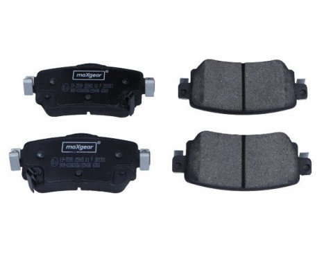 Brake Pad Set, disc brake 19-3599 Maxgear