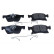 Brake Pad Set, disc brake 19-3604 Maxgear