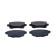 Brake Pad Set, disc brake 19-3607 Maxgear