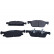 Brake Pad Set, disc brake 19-3611 Maxgear