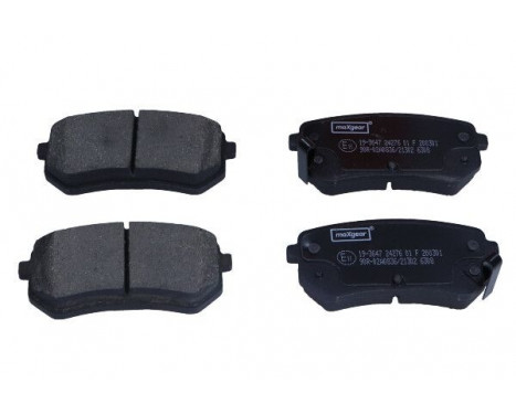 Brake Pad Set, disc brake 19-3647 Maxgear