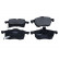 Brake Pad Set, disc brake 19-3649 Maxgear