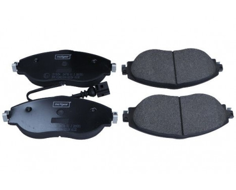 Brake Pad Set, disc brake 19-3654 Maxgear