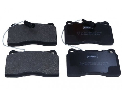 Brake Pad Set, disc brake 19-3666 Maxgear