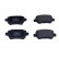 Brake Pad Set, disc brake 19-3668 Maxgear