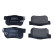 Brake Pad Set, disc brake 19-3669 Maxgear