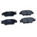 Brake Pad Set, disc brake 19-3671 Maxgear