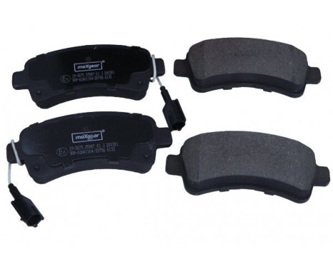 Brake Pad Set, disc brake 19-3675 Maxgear