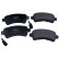 Brake Pad Set, disc brake 19-3675 Maxgear