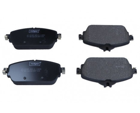 Brake Pad Set, disc brake 19-3676 Maxgear