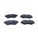 Brake Pad Set, disc brake 19-3861 Maxgear