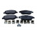 Brake Pad Set, disc brake 19-3864 Maxgear
