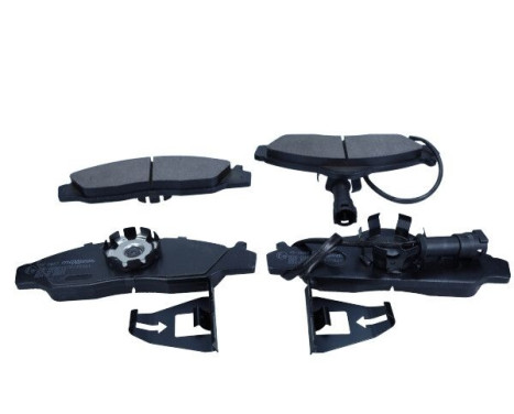 Brake pad set, disc brake 19-3897 Maxgear