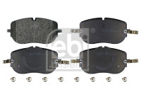 Brake pad set, disc brake 192655 FEBI