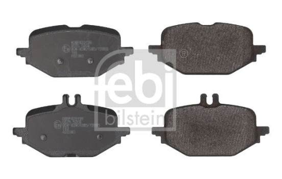 Brake pad set, disc brake 192657 FEBI