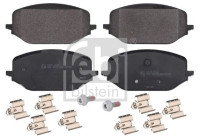 Brake pad set, disc brake 192658 FEBI